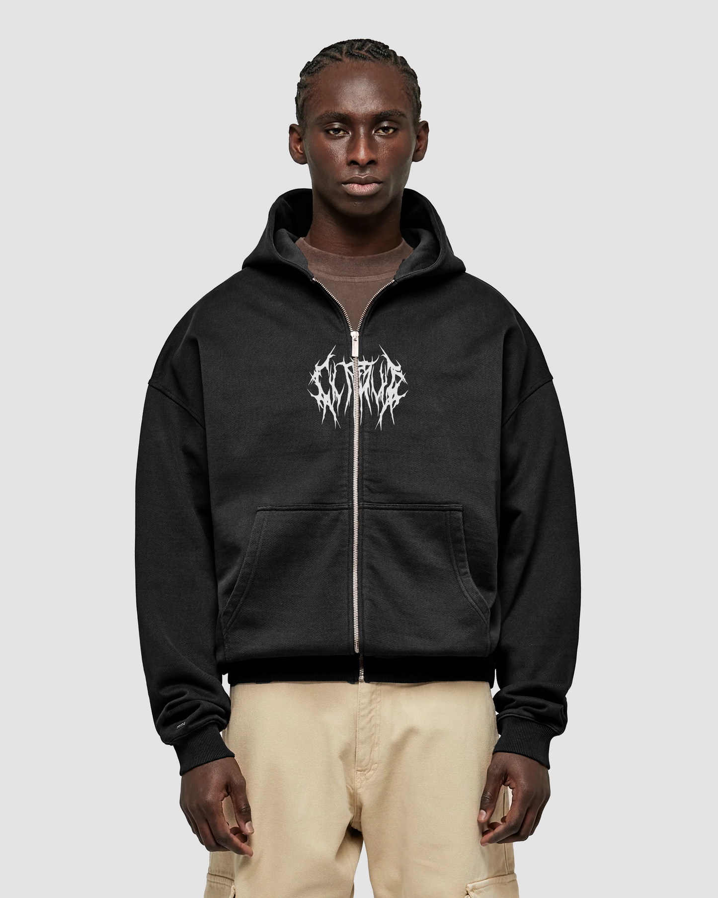 Faint Zip Hoodie